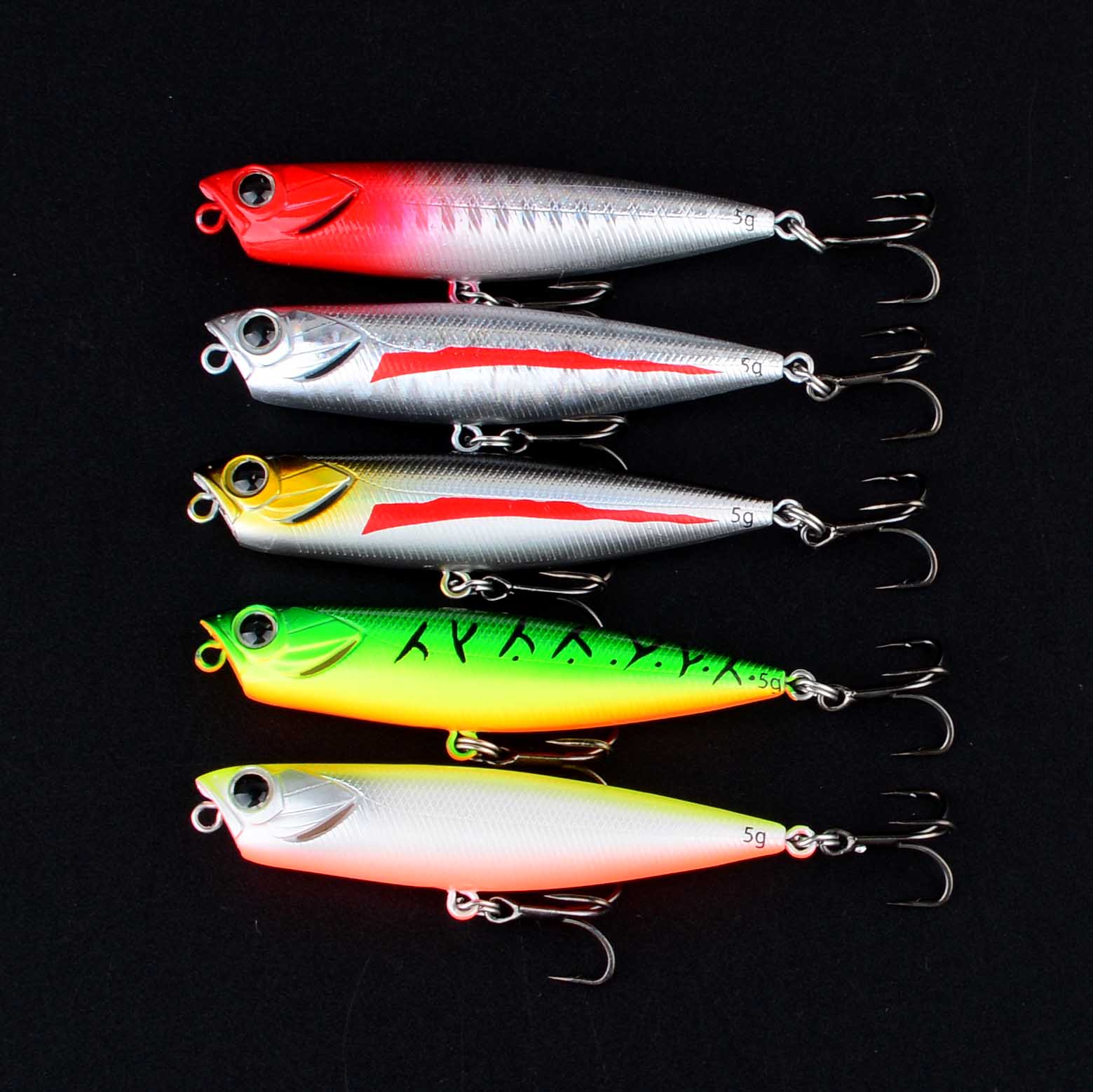 Fishing Hook Treble - 1 pz 5g 10g 14g Esche