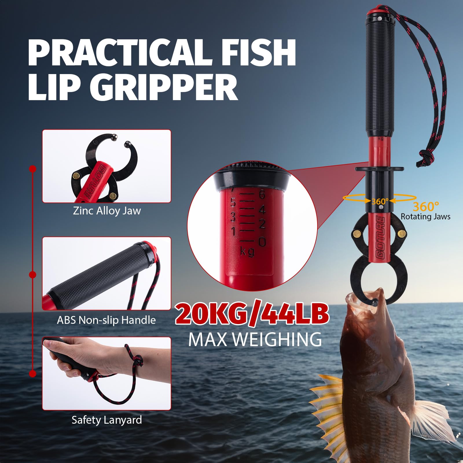 Accessori da pesca Goture, pin - Fishing Hook Remover recensione e prezzo